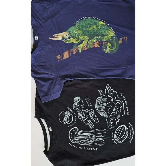 Tea Collection Boys 7 Graphic Cotton T-Shirt Top Tee Lot - Picture 3 of 3